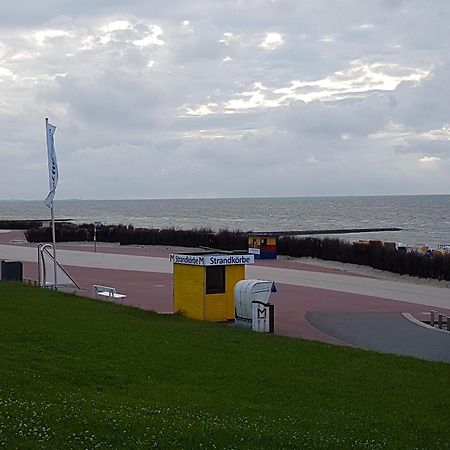 Gemütliches Apartment direkt am Strand Cuxhaven Exterior foto