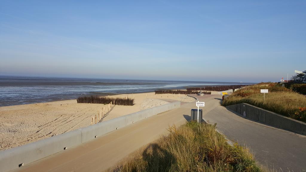 Gemütliches Apartment direkt am Strand Cuxhaven Exterior foto